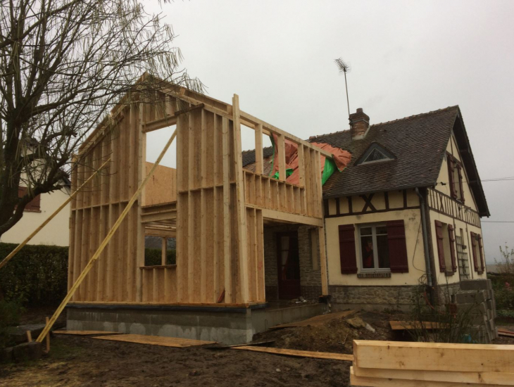Extension + aménagements