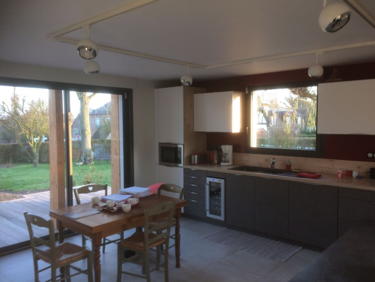 Extension + aménagements