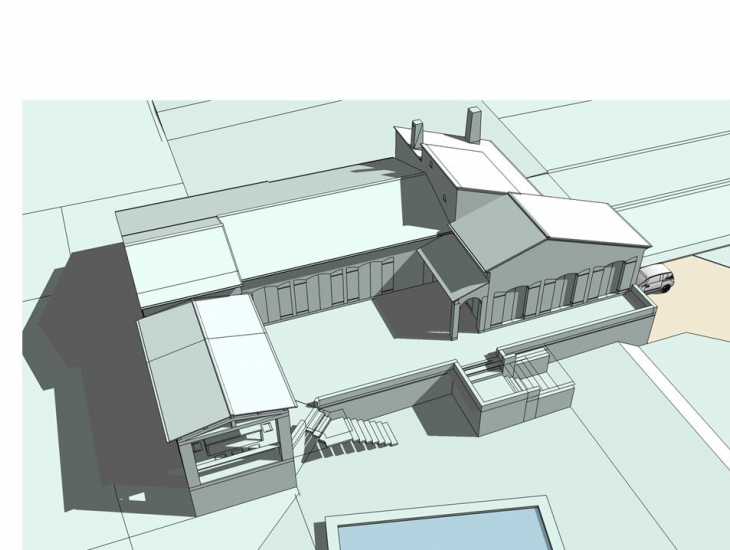 Extension de villa
