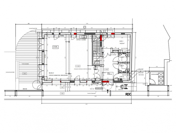 Réhabilitation d'une maison en ERP
