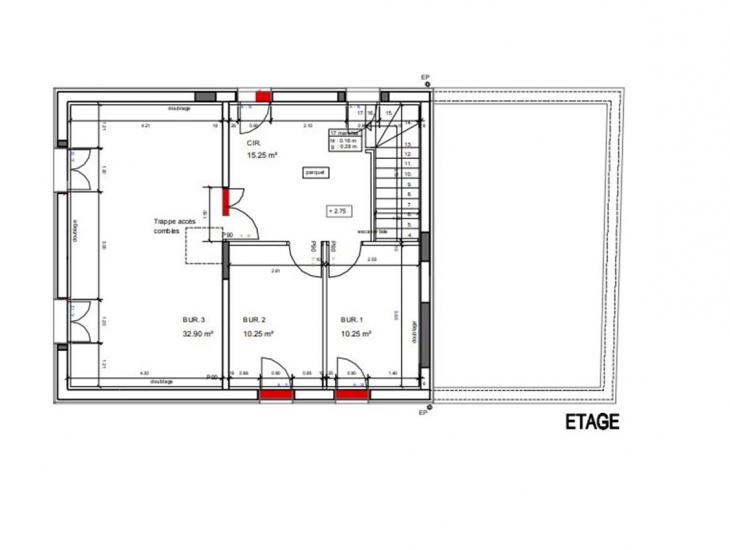 Réhabilitation d'une maison en ERP